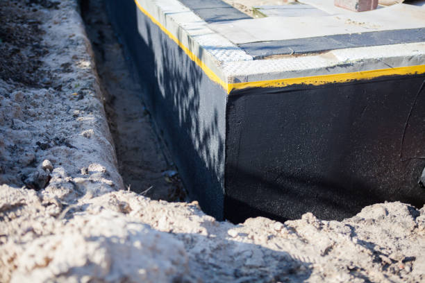 Professional Interior Drainage System technician working in Johnstown, OH